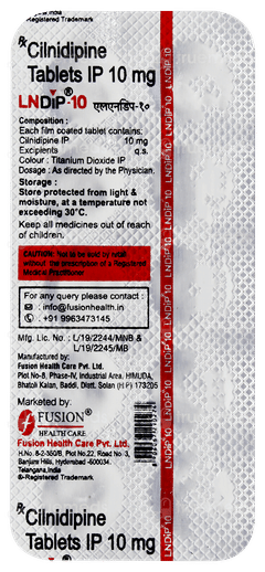 Lndip 10 Tablet 10 Lndip 10 Tablet 10