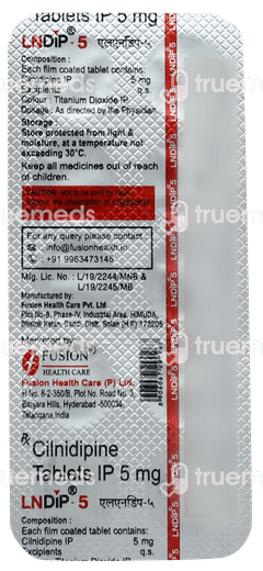 Lndip 5 Tablet 10 Lndip 5 Tablet 10