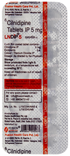 Lndip 5 Tablet 10 Lndip 5 Tablet 10