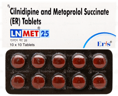 Ln Met 25 Tablet 10