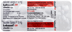 Lobaset 10 Tablet 10 Lobaset 10 Tablet 10