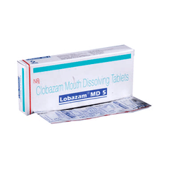 Lobazam Md 5 Tablet 10