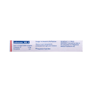 Lobazam Md 5 Tablet 10