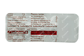 Lofecam 8 MG Tablet 10