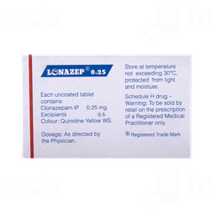 Lonazep 0.25 Tablet 15