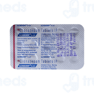 Lonazep 0.25 Tablet 15