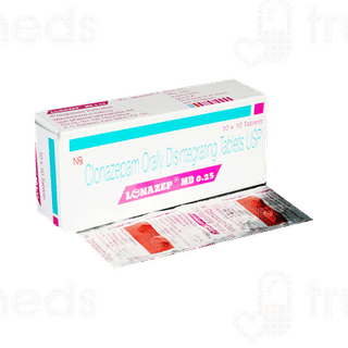 Lonazep Md 0.25 Tablet 10