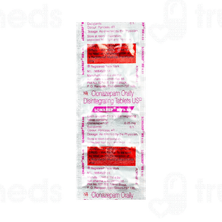 Lonazep Md 0.25 Tablet 10