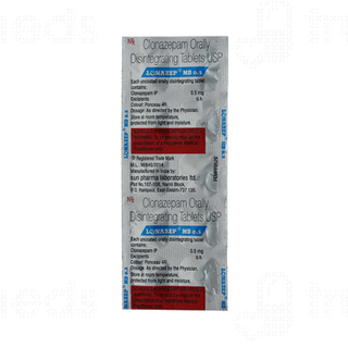 Lonazep Md 0.5 Tablet 10