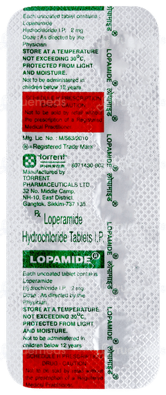 Lopamide Tablet 10