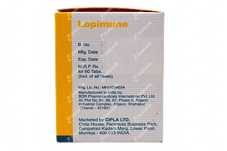 Lopimune 50/200 MG Tablet 60