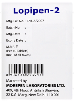Lopipen 2 Tablet 10