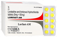 Lorfast Am Tablet 10