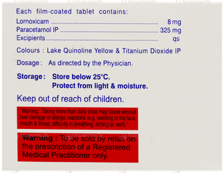 Lornoxi P Tablet 10