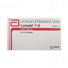 Lorsaid P 8 Tablet 10