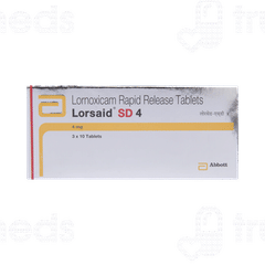 Lorsaid Sd 4 Tablet 10 Lorsaid Sd 4 Tablet 10
