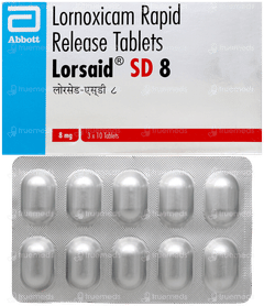 Lorsaid Sd 8 Tablet 10 Lorsaid Sd 8 Tablet 10