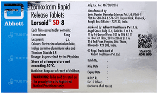 Lorsaid Sd 8 Tablet 10