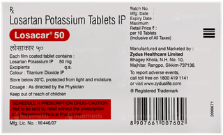 Losacar 50 Tablet 10