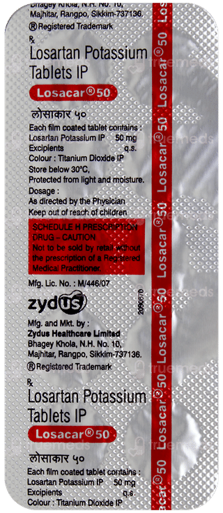 Losacar 50 Tablet 10