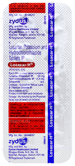Losacar H Tablet 10 Losacar H Tablet 10