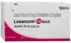 Losanorm Ch 50/6.25 Tablet 10
