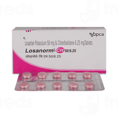 Losanorm Ch 50/6.25 Tablet 10