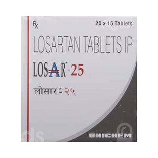 Losar 25 Tablet 15
