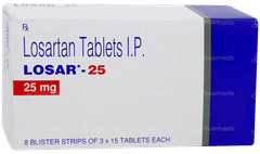 Losar 25 Tablet 15 Losar 25 Tablet 15