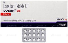 Losar 25 Tablet 15