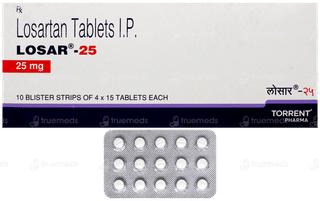 Losar 25 Tablet 15