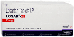 Losar 25 Tablet 15