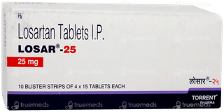 Losar 25 Tablet 15