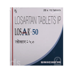 Losar 50 Tablet 15