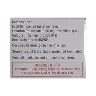 Losar 50 Tablet 15