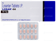 Losar 50 Tablet 15