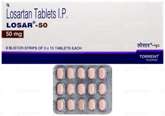 Losar 50 Tablet 15