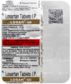 Losar 50 Tablet 15 Losar 50 Tablet 15