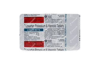 Losar Beta 50/50 MG Tablet 15