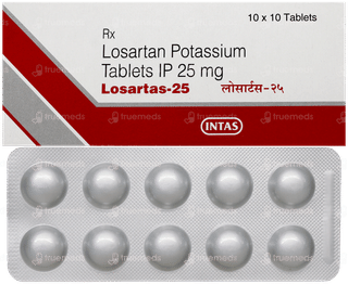 Losartas 25 Tablet 10