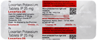 Losartas 25 Tablet 10