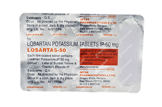 Losartas 50 MG Tablet 15