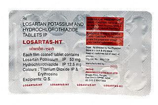 Losartas Ht 50/12.5 MG Tablet 15