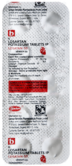 Losatan 50 Tablet 10