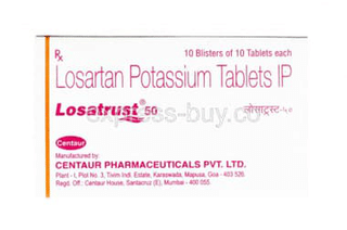 Losatrust 50 MG Tablet 10