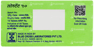 Lostat 50mg Tablet 15