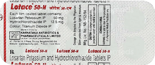 Lotace 50 H Tablet 10