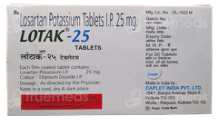 Lotak 25 Tablet 20 Lotak 25 Tablet 20