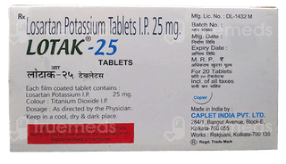 Lotak 25 Tablet 20