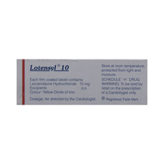 Lotensyl 10 Tablet 10